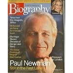 Biography Magazine April 2000 Paul Newman, Queen Elizabeth, Cameron Diaz book cover