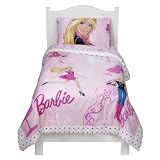 Barbie Fashion Comforter - Pink (Twin)