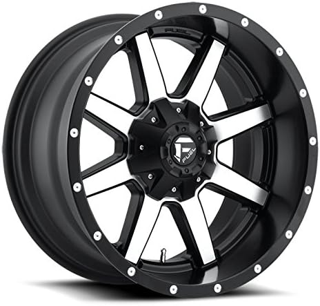 Fuel Offroad Wheels D537 22x10 Maverick 8x6.5 MB4.50 -24 125.2 Black Machined