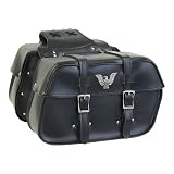Detachable Motorcycle Saddlebag for Harley & Yamaha