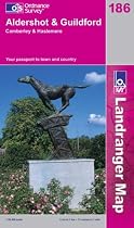Aldershot and Guildford, Camberley and Haslemere (Landranger Maps)