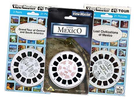 Childrens Toyshop  Toys : Lost Civilizations, Mexico and Central South America ViewMaster - 3 Sets