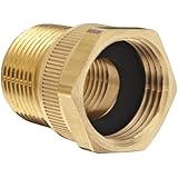 Dixon BMA Series Brass Fitting, Adapter, GHT Female x NPTF Male