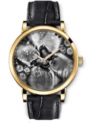 SPRAWL Aanalog Fashion Series Gold Ladies Watches of Genuine Black Leather Strap,Unique Wrist Watch for Women Girls Designed with Butterfly in fantasia