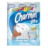 Charmin Ultra Bathroom Tissue, 12 Mega Rolls with Easy-Fit Extender, 400 2-Ply Sheets per Roll