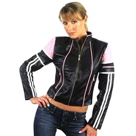 Buy Nouveau Lambskin Style Tri-Tone Womens Leather Jacket