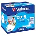 Verbatim 43325 CD-R Printable 52x 10pack, Individually cased
