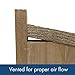 Woodlink NAWRCH Audubon Cedar Wren and Chickadee House,White,7.5L x 6D x 12H in.