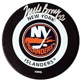 Mike Bossy Autographed Islanders Puck