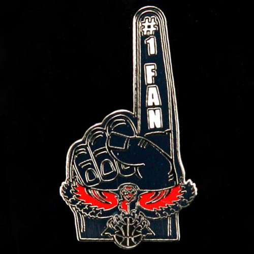 Atlanta Hawks #1 Fan Pin