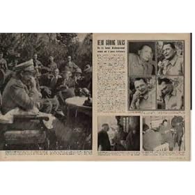 HERR GORING TALKS: The fat former Reichsmarschall sweats out a press conference. ..... 1945 LIFE Magazine Picture, A2934A
