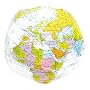 Paperchase Inflatable Globe. Travel Design