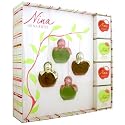 Nina Giftset For Women by Nina Ricci EDT 4ml X 2 + LOVE BY NINA EDT 4ml X 2 Giftset