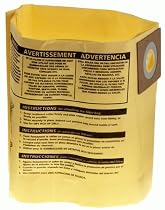 Shop-Vac 906-71 5-to-8-Gallon High-Efficiency Collection Bag, 2-Pack