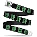 Buckle-Down Seatbelt Belt Green Lantern Regular