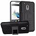 Chevron Hybrid Military Grade Armor Kick Stand Back Cover Case for Moto G Play 4th gen (Motorola Moto G4 Play) Play (Black) RS.299.00