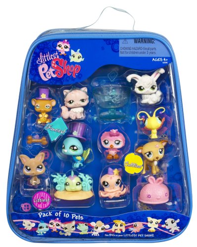 Childrens Toyshop  Toys : LITTLEST PET SHOP 10 PACK OF PETS ASST 2