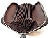 Genuine Leather Palm Credit Card Wallet, 11 Credit Card slots, Credit Card Organizer Wallet - BAONIKA