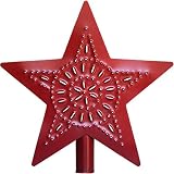 Christmas Tree Star - Old Red Finish