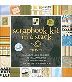 Scrapbook Kit In A Stack 12X12 Pad-Travel