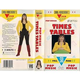 Carol Vorderman's Video Class:Times Tables, Pop Music