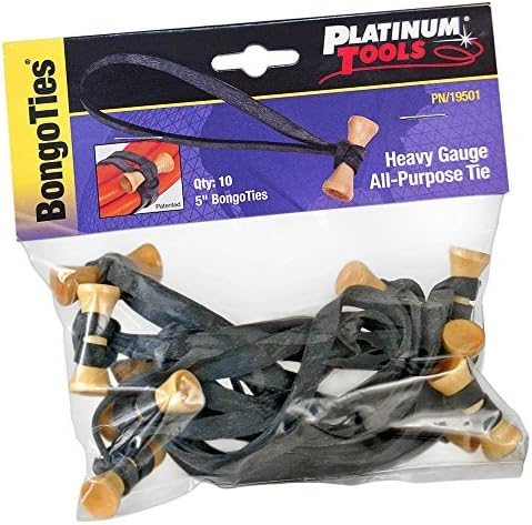 Platinum Tools Industrial BongoTies 19501 ~ 10 Pack by Bongo Ties