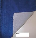 Blue Full Size Quality Bonded Micro Suede Futon Mattress Cover