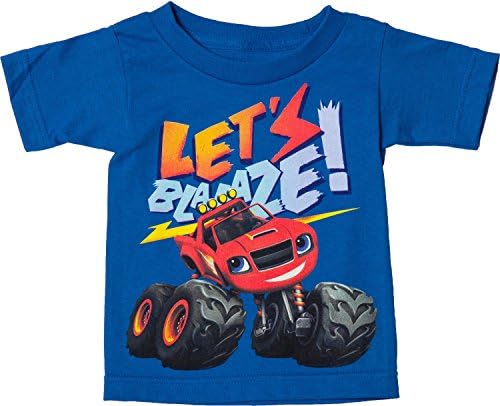 Freeze Little Boys Blaze and the Monster Machines T-Shirt Royal 2T