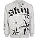 SKIN INDUSTRIES Lockdown Mens Hoodie - Silver