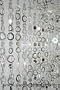 Circles Silver on MTv Beaded Curtain