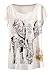 Cutiefox Women's Summer Casual Loose Animal Print Tshirt Tees Tops, One Size, Elephant