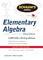 Schaum's Outline of Elementary Algebra ( Third Edition )