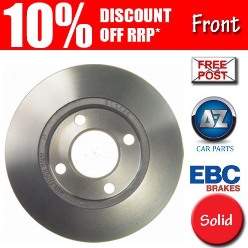 FRONT EBC BRAKE DISCS - FIAT TIPO 1.6 AUTO 88- 