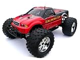 REDCAT RACING CALDERA ~ NEW ~ 3.0 ENGINE ~ 1/10 SCALE RC ~ NITRO ~ MONSTER TRUCK (2 Speed) ~ RED