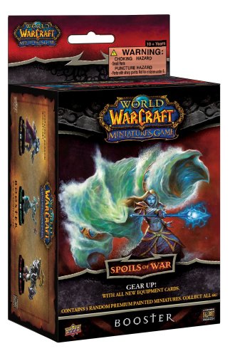 Cover image : Upper Deck World of Warcraft Miniatures Game Spoils of War Booster Box