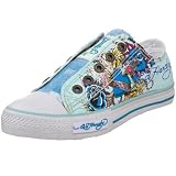 Ed Hardy Little Kid/Big Kid Lowrise Sneaker,Light Blue,13 M US Little Kid