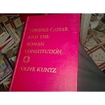 Tiberius Caesar and the Roman constitution book cover