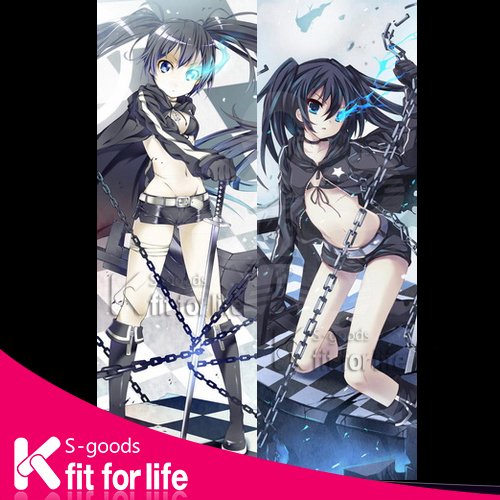 【新入荷中身付き】新品　150cm初音ミク　ブラック★ロックシューター 抱き枕　音ゲー可愛い抱き枕 中身付き　キャラクターいっぱい　ふわふわしたぬいぐるみ抱き枕　クッション　子供抱き枕　誕生日　お祝いプレゼントM-BZ01-31