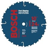 Bosch CB1024 10-Inch 24 Tooth ATB... from 10" Table Saw Blades