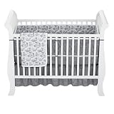 Tadpoles 4-pc. Crib Set - Black Toile