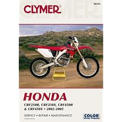 Clymer Honda CRF250R, CRF250X, CRF450R & CRF450X 2002-2005
