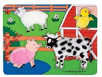 Melissa & Doug Fuzzy Farm Puzzle