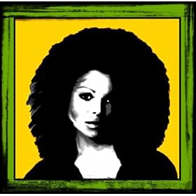 Janet Jackson - Afro - Limited Edition Ink Art Print