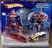 Search : 2006 Hot Wheels DC Superman vs. Lex Luthor 2-Pack Wild Thing Blue/Red & 1/4 Mile Coupe White
