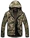 CAMO COLL Men's Outdoor Soft Shell Hooded Tactical Jacket