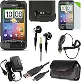 Magbay Custom Pack 7-in-1 Accessories Bundle for HTC (ADR6350VW) Droid Incr ....