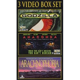 Monsters - Arachnophobia/Anaconda/Godzilla (3 Video Set) [VHS] [1990]