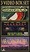 VHS : Monsters - Arachnophobia/Anaconda/Godzilla (3 Video Set) [1990]