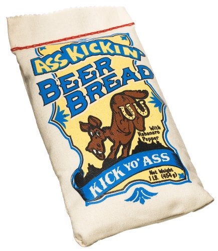 Ass Kickin' Beer Bread, 16-Ounce Muslin Bags (Pack of 6) by Ass Kickin'