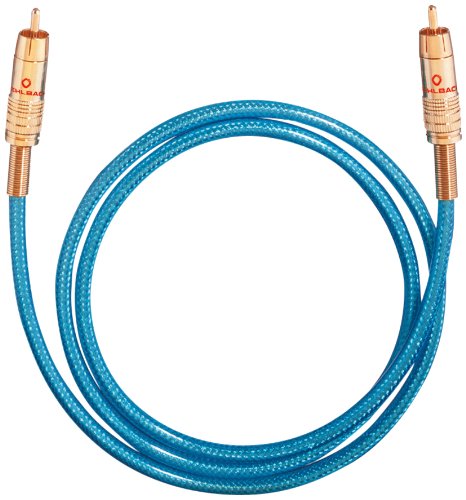Oehlbach NF 113 Digital Audio-Kabel Cinch 15m blau